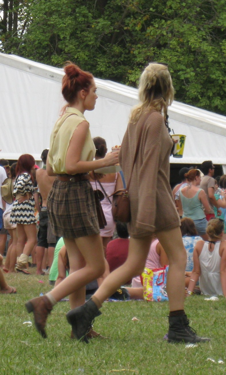 Ankle boots & neutral tones