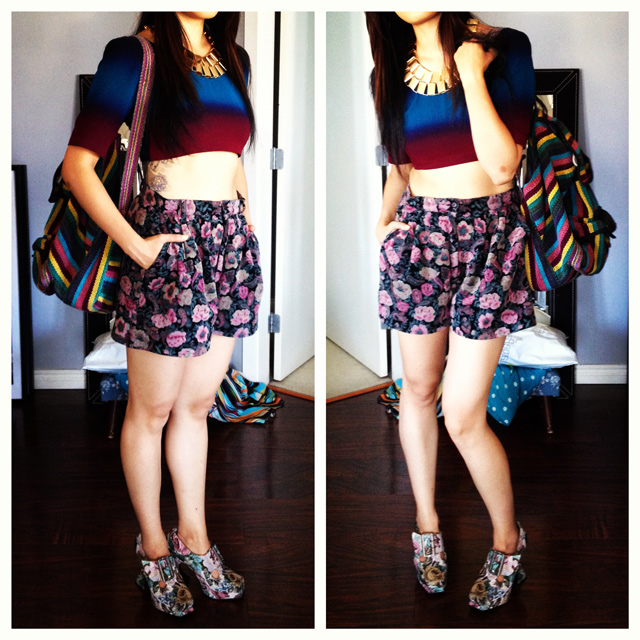 3_How-to-wear-floral-patterns-cord-shorts