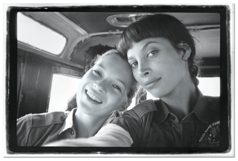 23_With Turlington in Nepal for British Vogue 1994